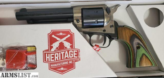 ARMSLIST For Sale Heritage Rough Rider 22lr Revolver Green Laminate