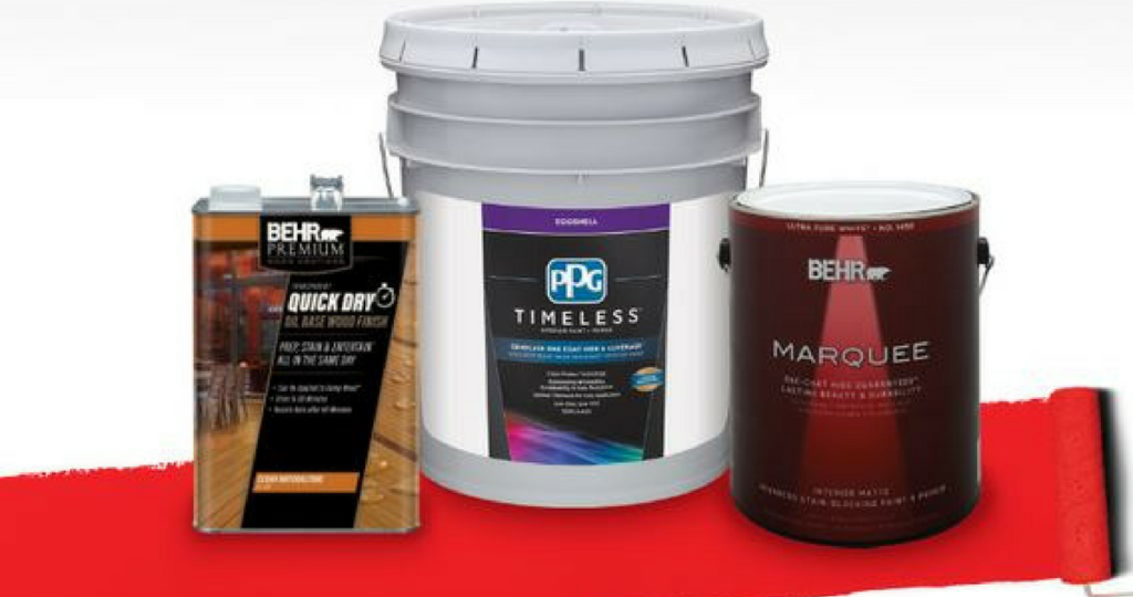 Home Depot Up To 40 Rebate On Paint Stain Today Only Southern